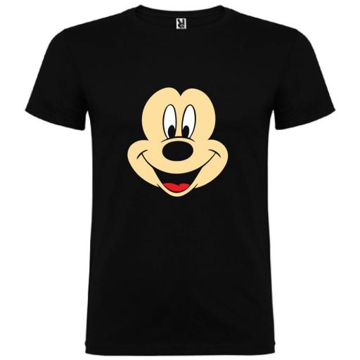 Camiseta Mickey Mouse Cara [0]