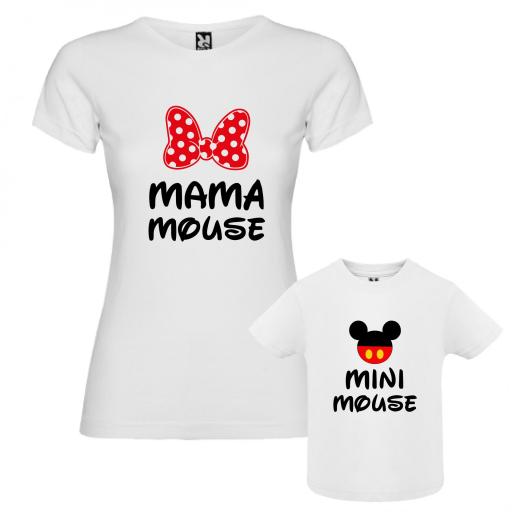 Camiseta Mamá Mouse + Camiseta Mini Mouse  [0]