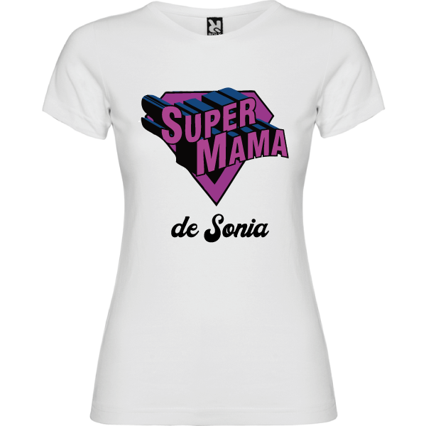 Camiseta Super mamá de