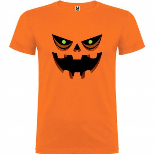 Camiseta Halloween Calabaza 