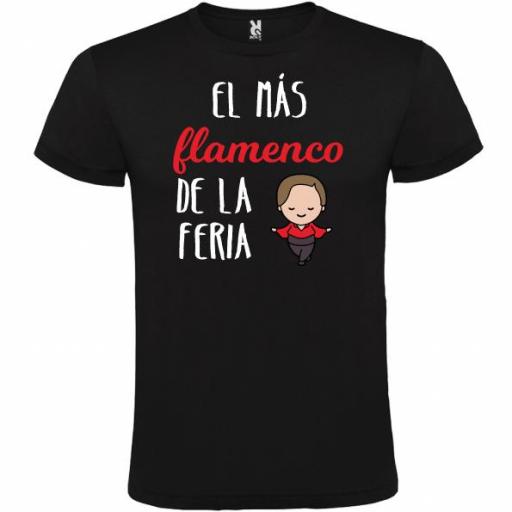 Camiseta el mas flamenco de la feria [1]