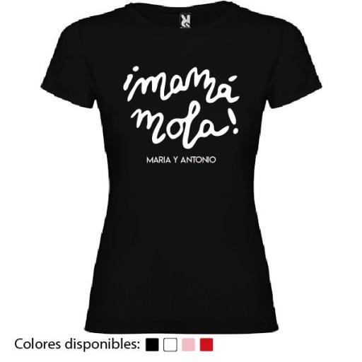 Camiseta Personalizada Mamá Mola [2]