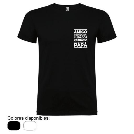 Camiseta Personalizada Papá Palabras Bolsillo [0]