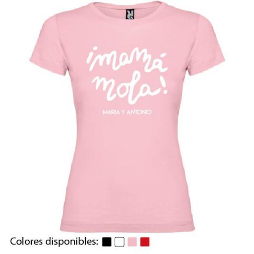 Camiseta Personalizada Mamá Mola [1]
