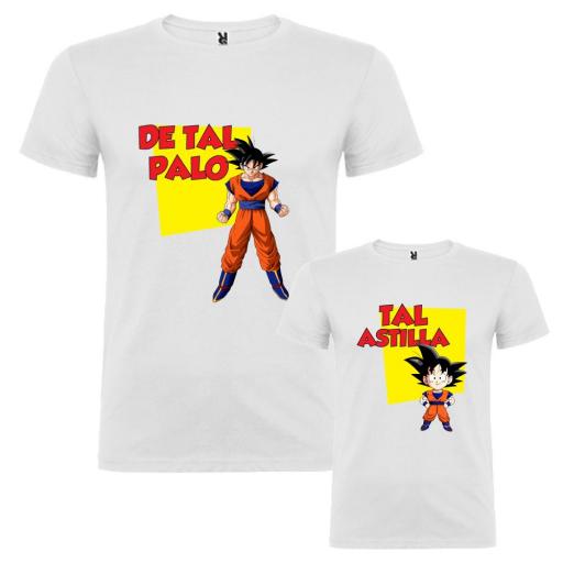 2 Camisetas Goku y Goten (Padre e Hijo) [0]