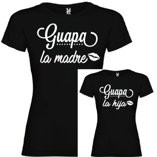 2 Camisetas Guapa la Madre, Guapa la Hija [1]