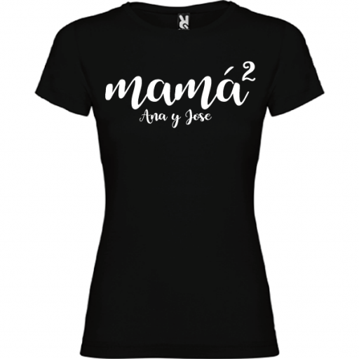 Camiseta Mama al cuadrado [0]