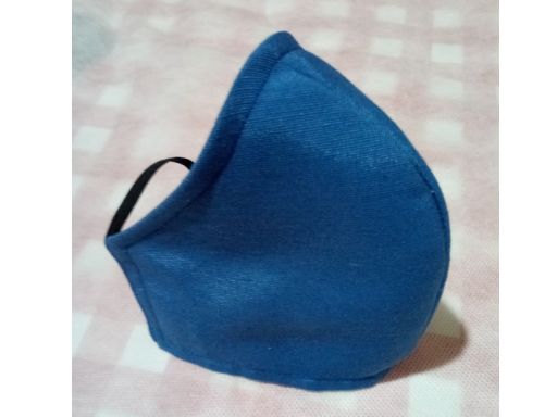 Mascarilla azul para ser bordada [0]