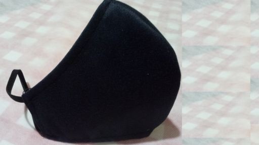 Mascarilla negra para ser bordada [0]