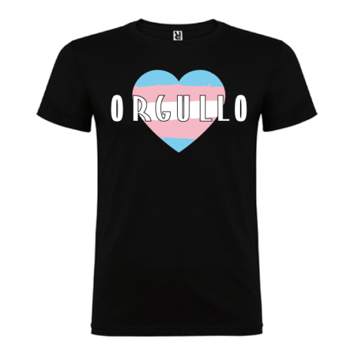 Camiseta Corazón Orgullo Trans Hombre [1]