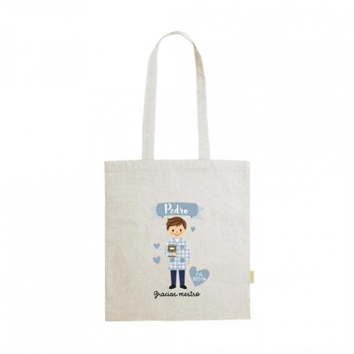 Bolso  Personalizado Maestro Dibujo con nombre y curso [0]