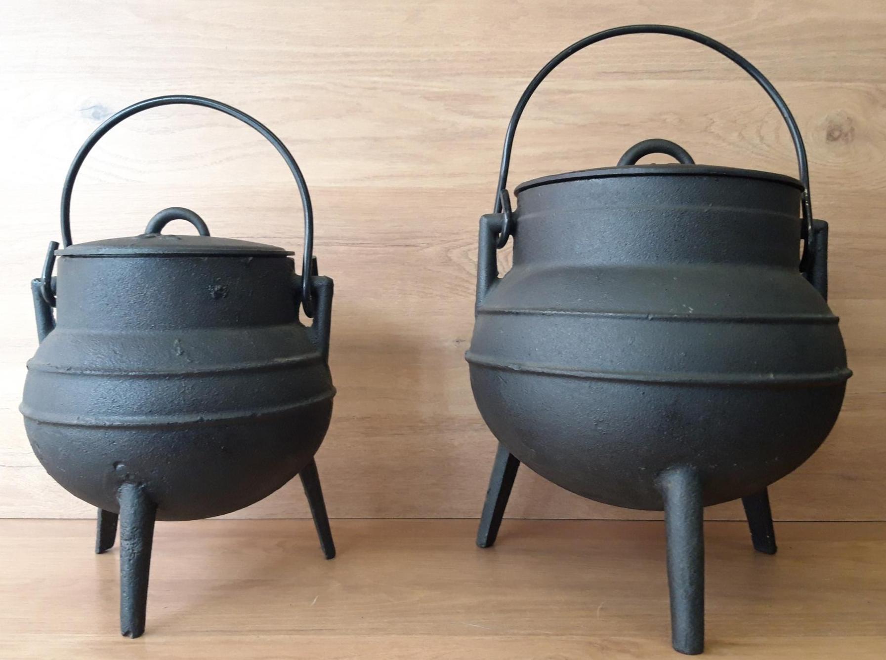 Potes de hierro fundido 