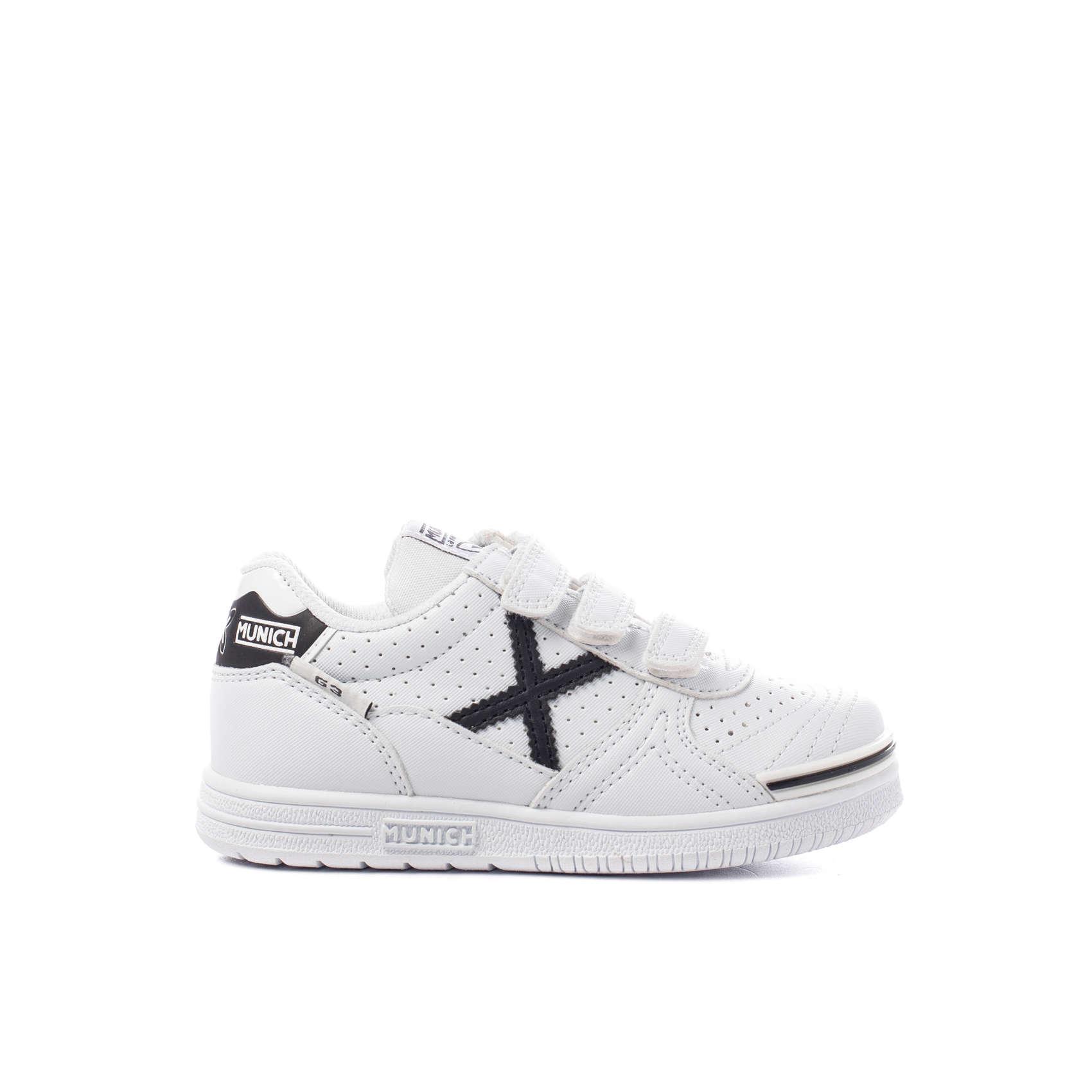 Zapatillas Munich G3 KID PROFIT VELCRO color blanco1514007