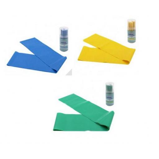 SET TRES BANDAS DE LATEX MEDIDA 1,5MTS [0]