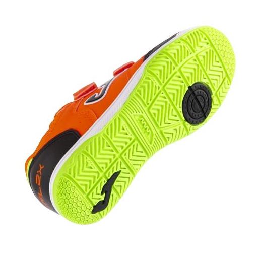 Zapatillas niños TOP FLEX JR 2408 NARANJA INDOOR [4]