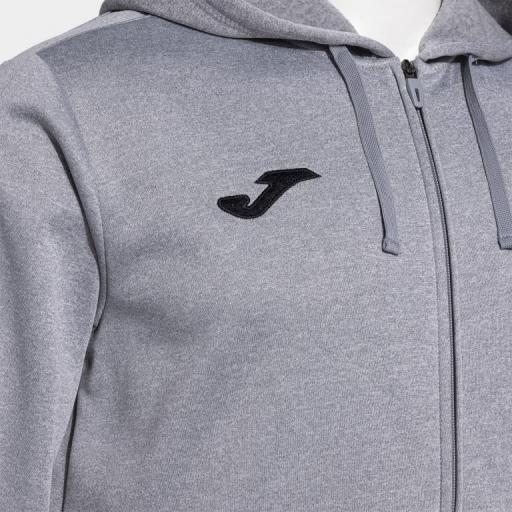 CHAQUETA CON CAPUCHA JOMA OLIMPIADA gris. 103707.251 [2]