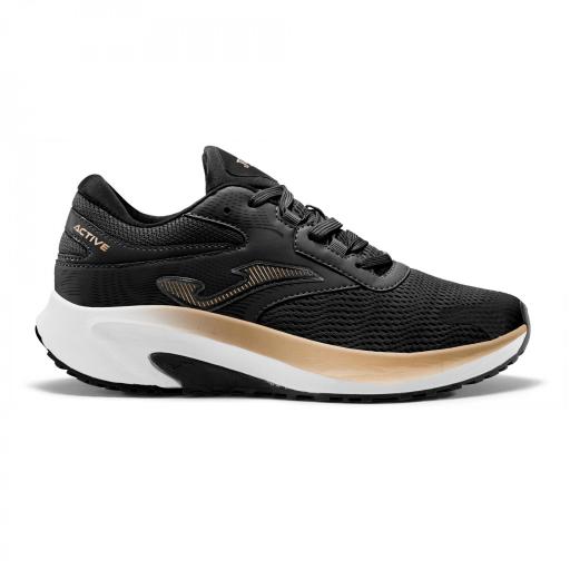 Zapatillas mujer Joma ACTIVE LADY 2501 NEGRO ORO [0]