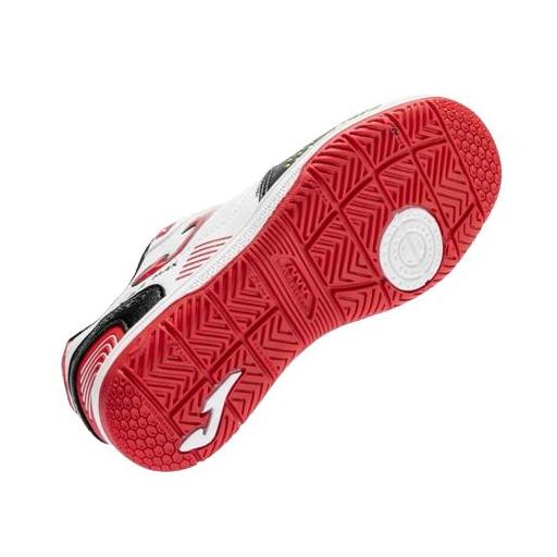 Zapatillas JOMA SALA MAX JR 2602 BLANCO NEGRO INDOOR [4]