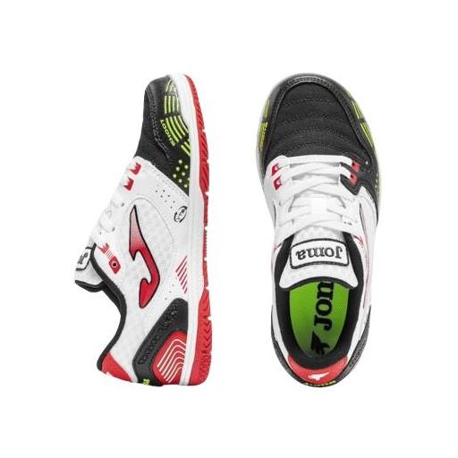 Zapatillas JOMA SALA MAX JR 2602 BLANCO NEGRO INDOOR [3]