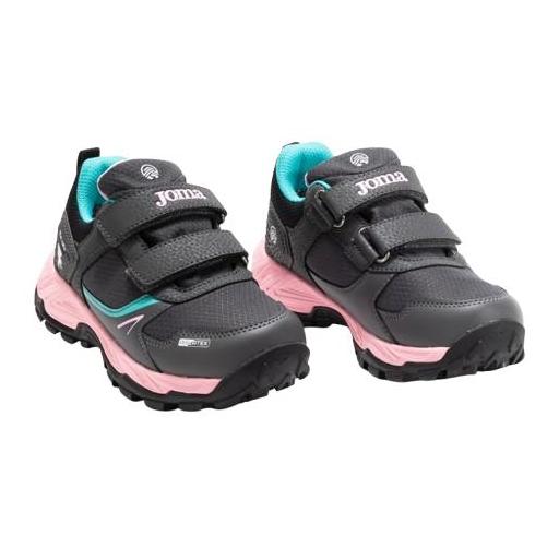 Zapatillas niñas JOMA SAJO JR 2512 GRIS OSCURO ROSA [2]