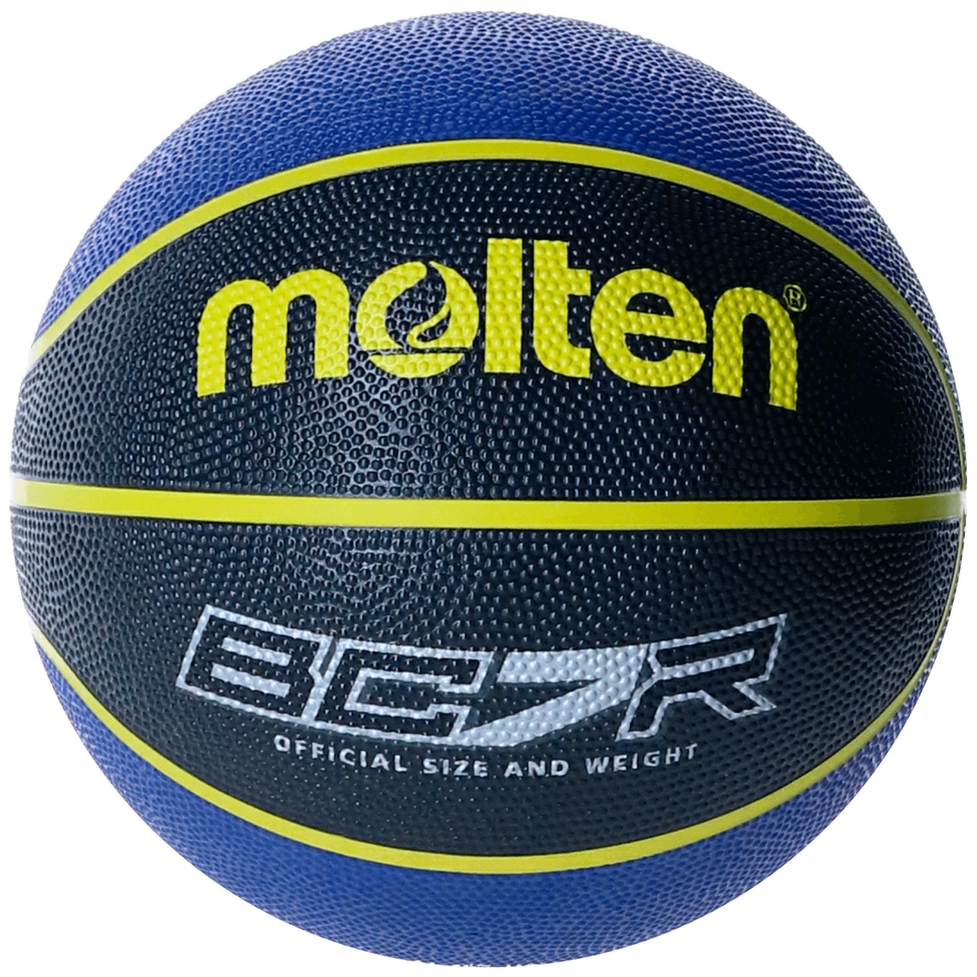 BALÓN MOLTEN BALONCESTO BCR2 TALLA 7 AZUL/NEGRO