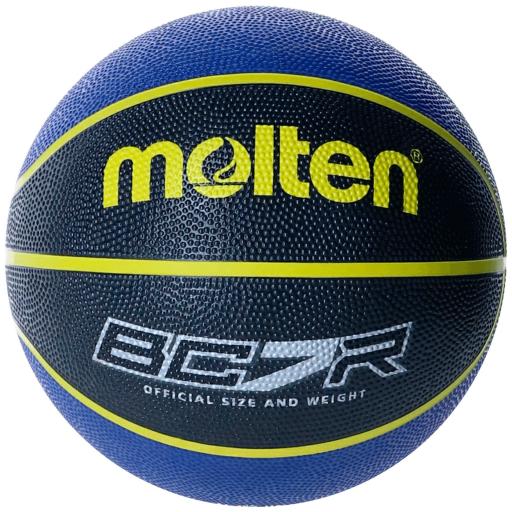 BALÓN MOLTEN BALONCESTO BCR2 TALLA 7 AZUL/NEGRO