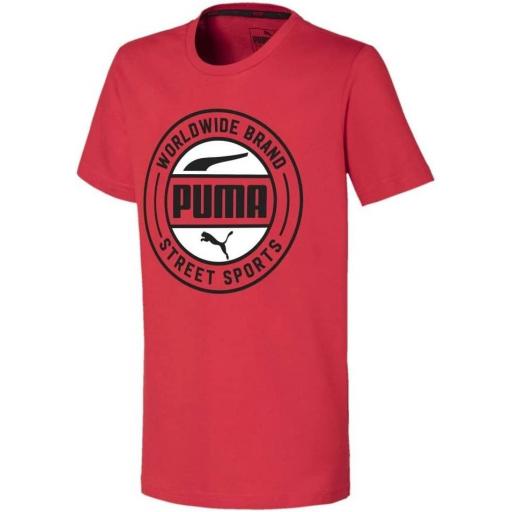  Camiseta Alpha PUMA High Risk Red 581279