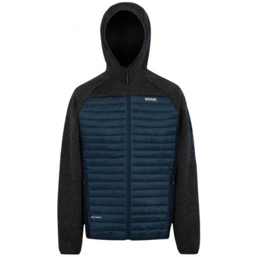 Chaqueta de Montaña Regatta Newhill Hybrid Hombre Azul RMN309