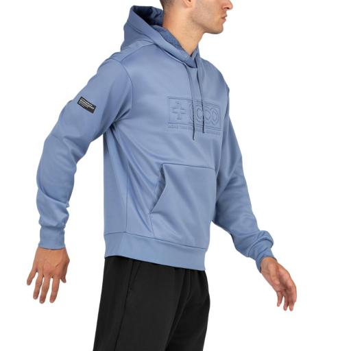 +8000 ESNOU Azul Sombra. Sudadera Capucha hombre [2]