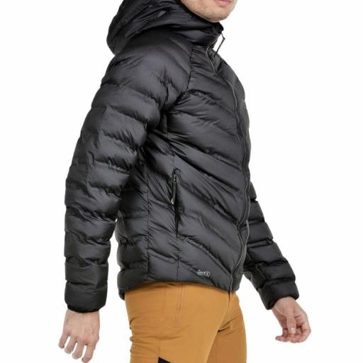 +8000 GREC Chaqueta Fibras para Hombre. Negro [2]