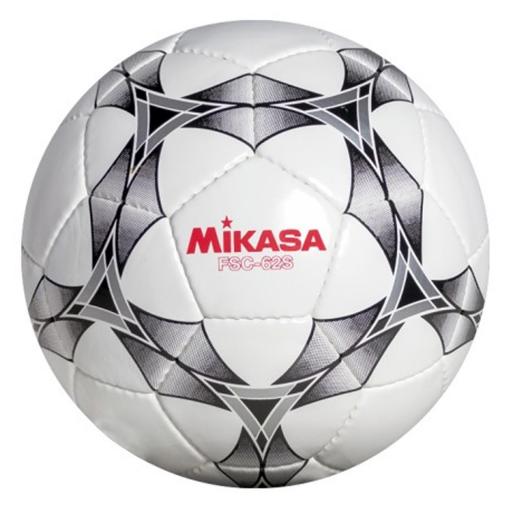 BALÓN FÚTBOL SALA MIKASA 'FSC-62 S' CUERO SINTÉTICO COSIDO A MANO [0]