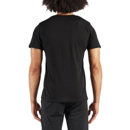 KAPPA LOGO TIBALL Camiseta Hombre. 381982W Black. [2]
