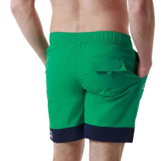 BAÑADOR HOMBRE KAPPA LOGO FUXOM. Green-blue 321M7QW [2]