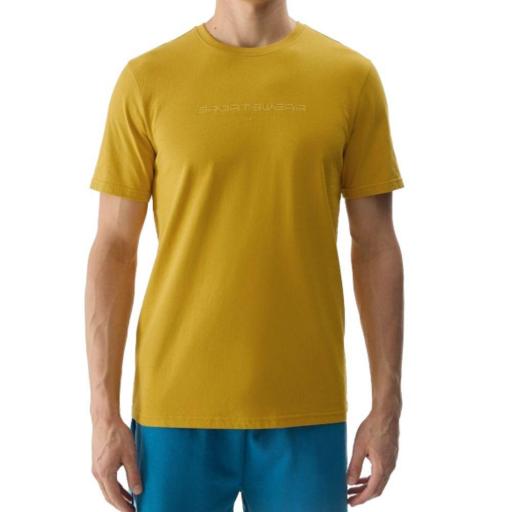 CAMISETA HOMBRE ESTAMPADO 4F- TTSHM1156. Amarillo [2]