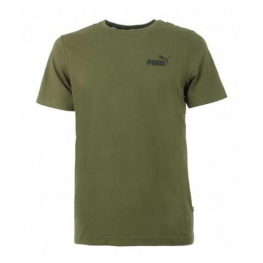 CAMISETA PUMA ESS SMALL LOGO. 586669 76 Olive green [3]