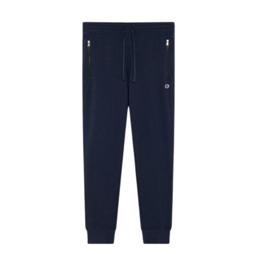 CHAMPION 220299 BS501 Azul marino – Pantalón Chándal Hombre Rib Cuff con Bolsillos Cremallera [2]