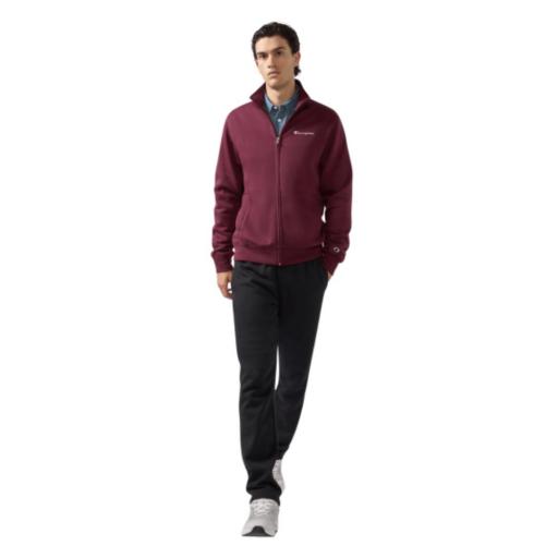 CHAMPION 221786 RS-522 Hombre – Chándal Deportivo Borgoña y Negro con Cremallera y Cintura Elástica [0]