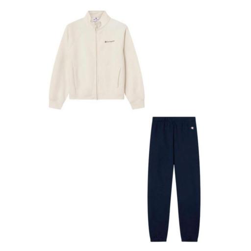 CHAMPION Legacy Girls Chándal, Beige para Niñas 405240 WW056 [2]