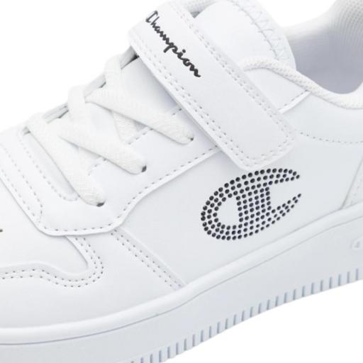 CHAMPION RD18 PLATFORM GLITTER G PS. S32830 White. Zapatillas Casual Niña [2]