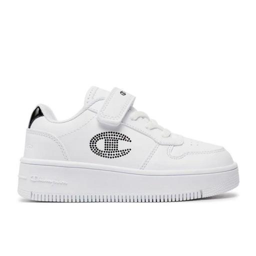 CHAMPION RD18 PLATFORM GLITTER G PS. S32830 White. Zapatillas Casual Niña [0]