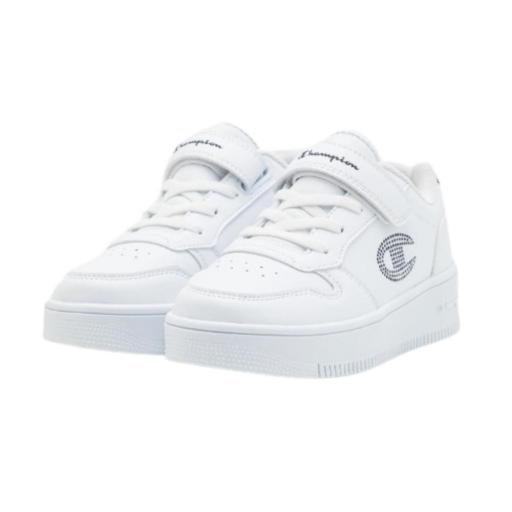 CHAMPION RD18 PLATFORM GLITTER G PS. S32830 White. Zapatillas Casual Niña [1]