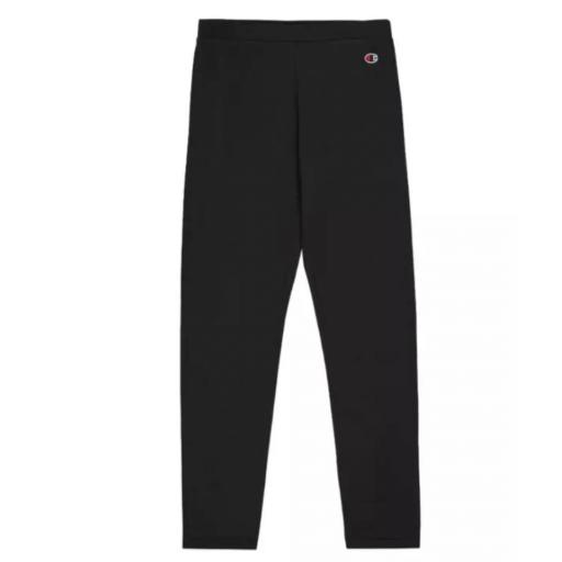 CHAMPION Soft Fleece Leggings Mujer Black – Mallas de Felpa Suave y Cálida 117567 [3]
