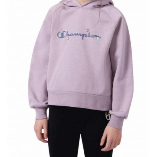 CHAMPION Sudadera Con Capucha Gráfica Niña. 405218. [0]