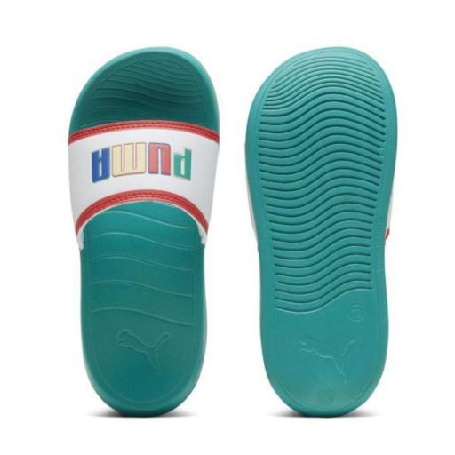 CHANCLAS PUMA POPCAT 20 R. S. B PS. Kids 396575 01 Green white [1]