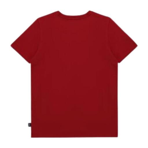 Camiseta Algodón Niño PUMA ESS+ 3 Col Logo tee. Red [2]