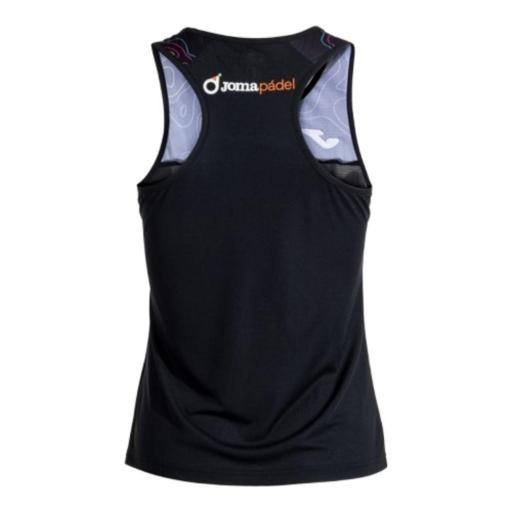 Camiseta Mujer JOMA TORNEO CAPSULE Tirantes. Black. 902444.100 [1]