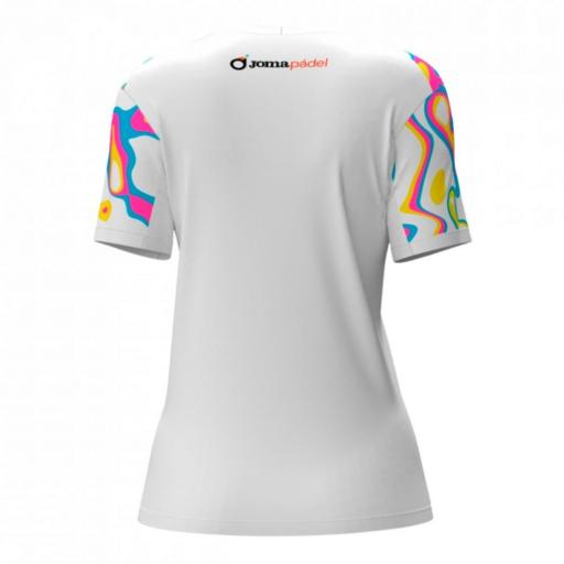 Camiseta Pádel Mujer JOMA TORNEO CAPSULE. 902443.200 Blanco [1]