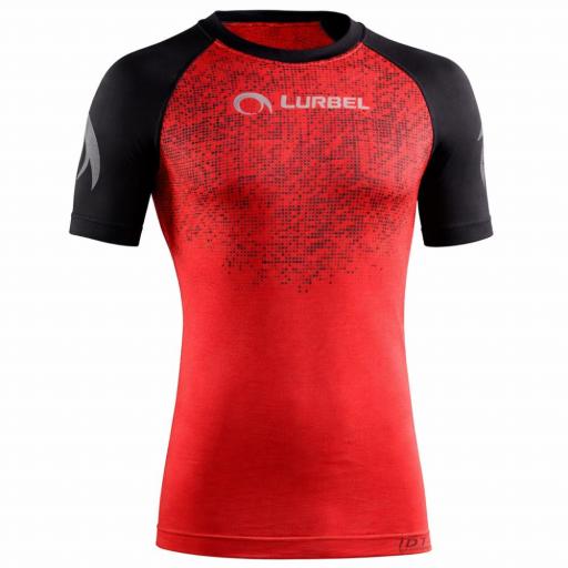Camiseta Running Hombre Lurbel Samba Pixel – Técnica, Ligera y Antibacteriana [1]