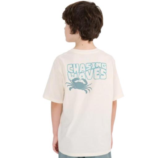 Camiseta oversize para niño con estampado 4F TTSHM1914- blanca  [1]