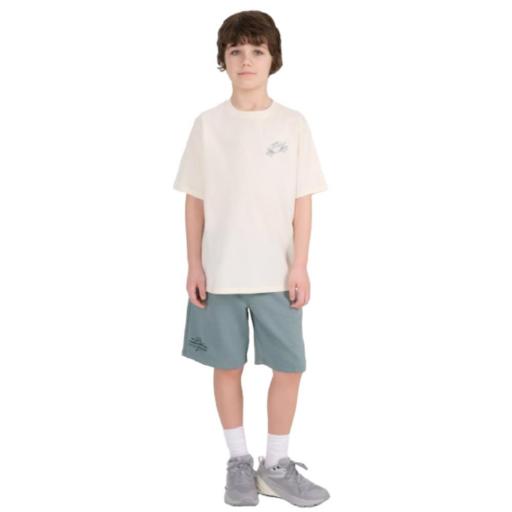 Camiseta oversize para niño con estampado 4F TTSHM1914- blanca  [2]